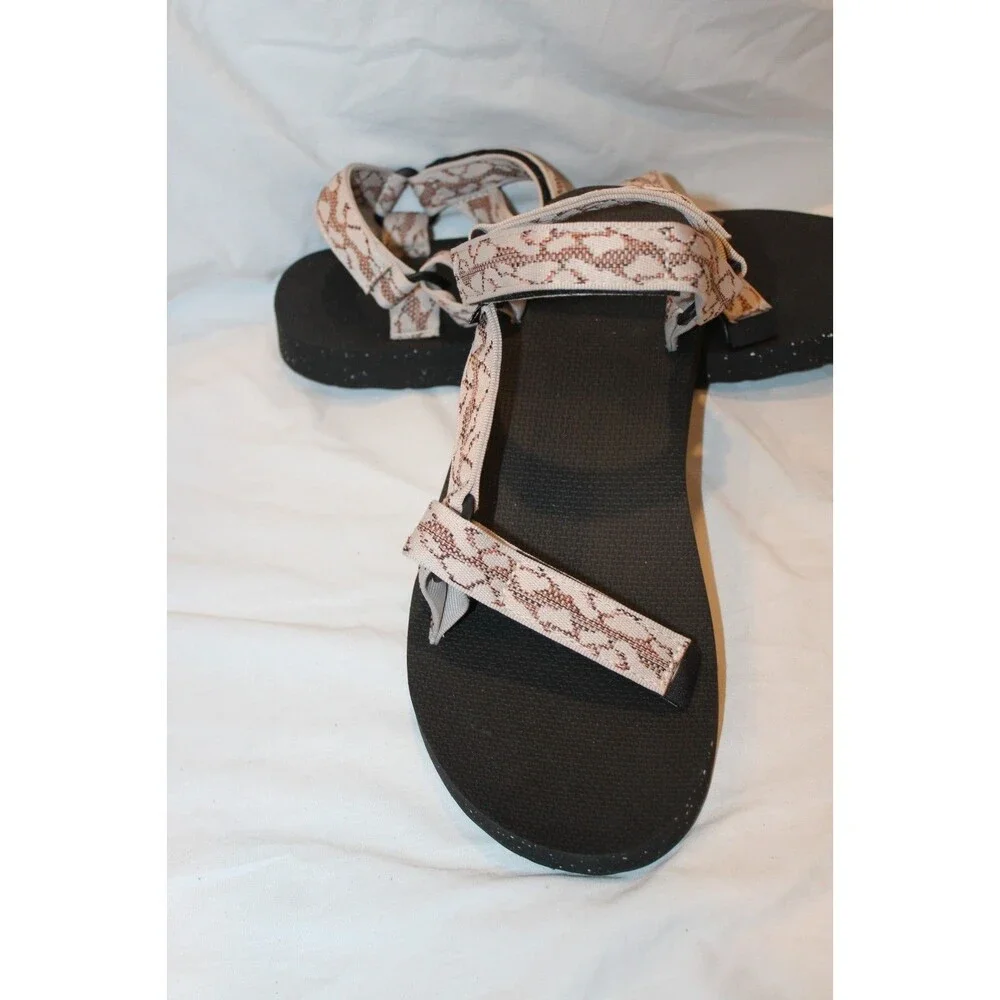 Teva Original Universal Reloop Sandals Natural Black M14/W16